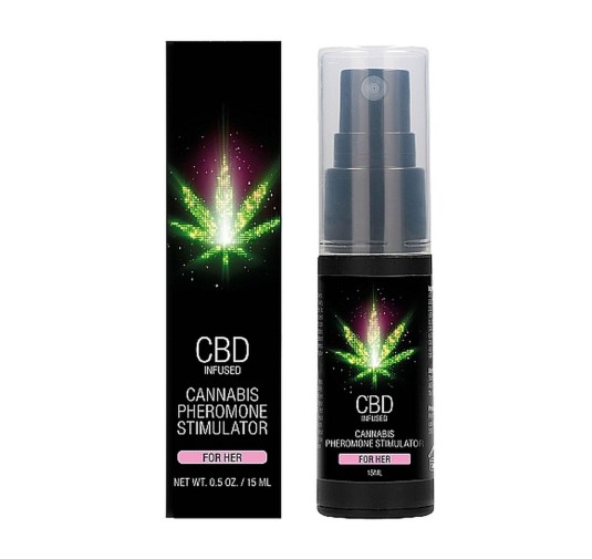 CBD Cannabis Pheromone Stimulator For Her - 15ml